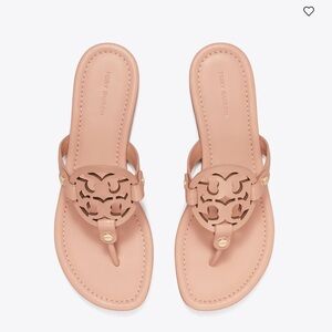 Tory Burch Women's Light Sand Logo Sandals